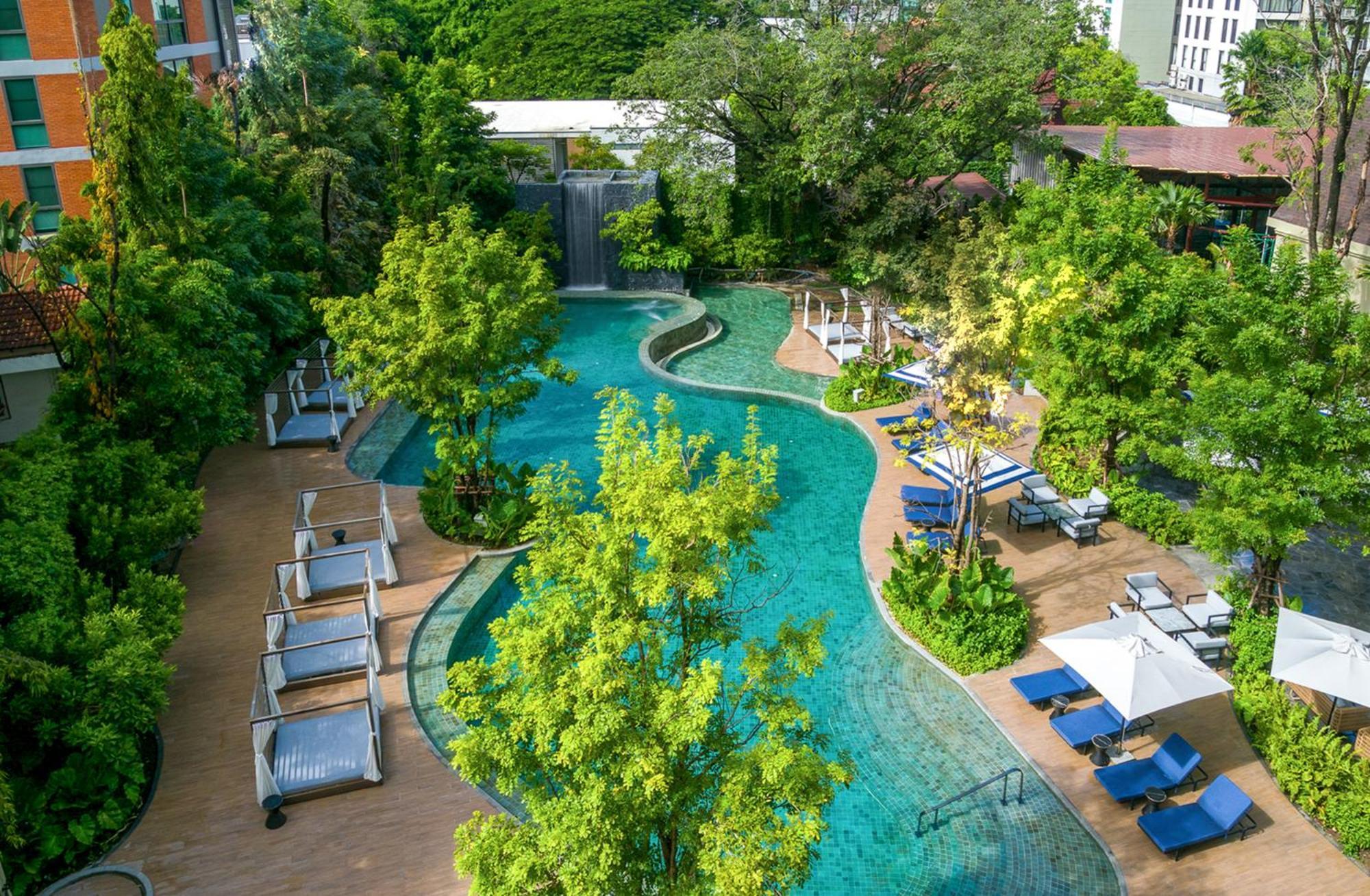 Marriott Executive Apartments, Bangkok Townhall Sukhumvit Экстерьер фото