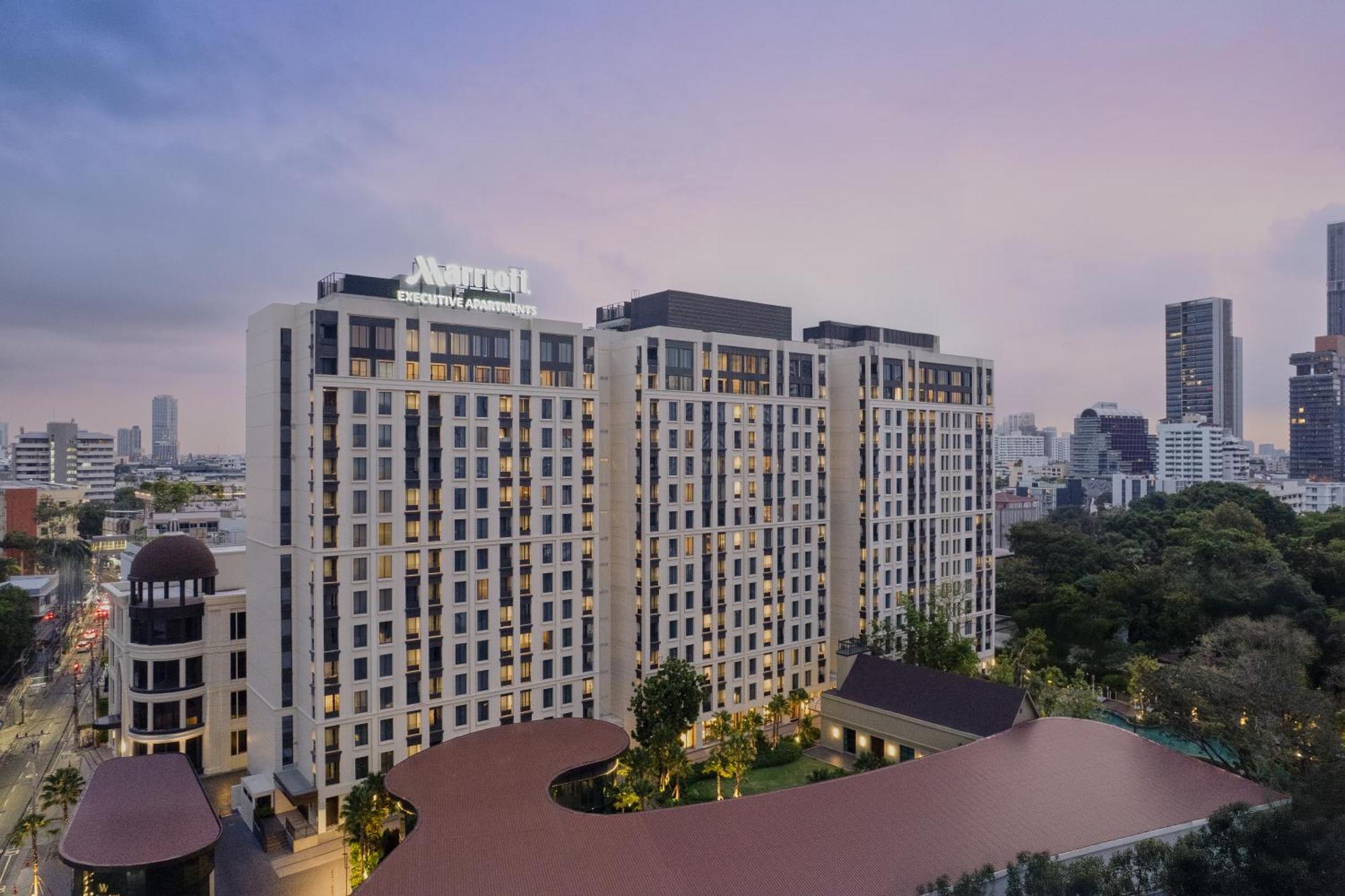 Marriott Executive Apartments, Bangkok Townhall Sukhumvit Экстерьер фото