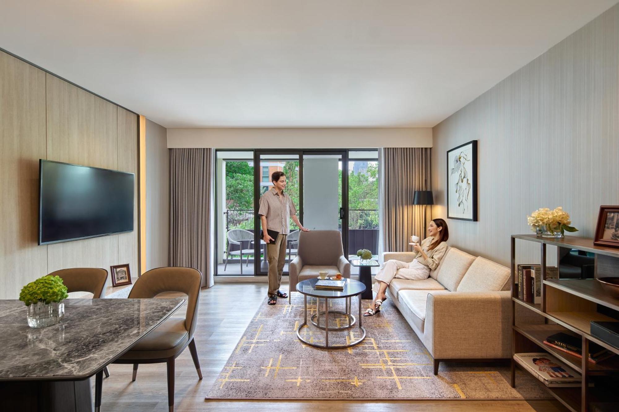 Marriott Executive Apartments, Bangkok Townhall Sukhumvit Экстерьер фото