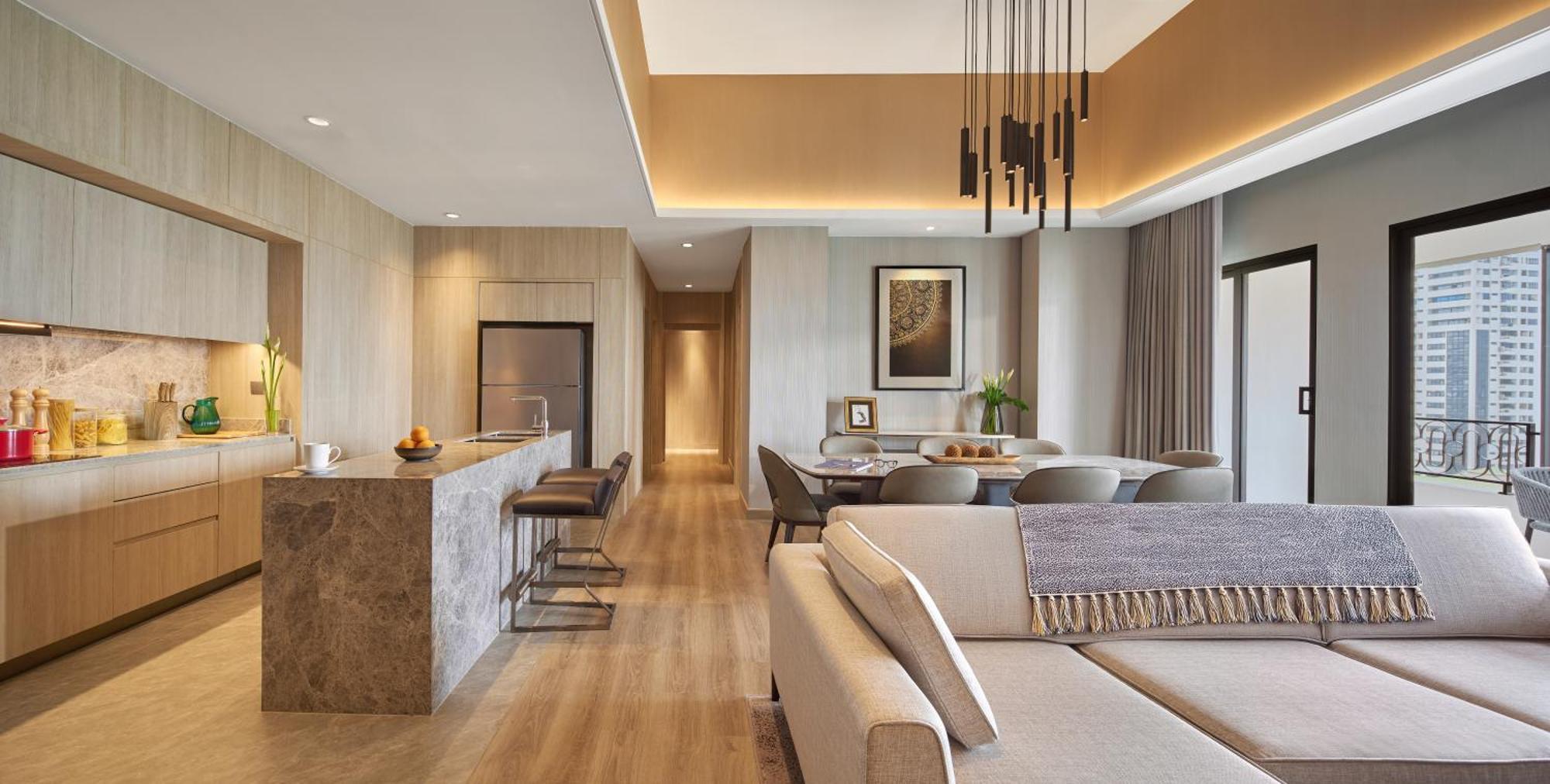 Marriott Executive Apartments, Bangkok Townhall Sukhumvit Экстерьер фото