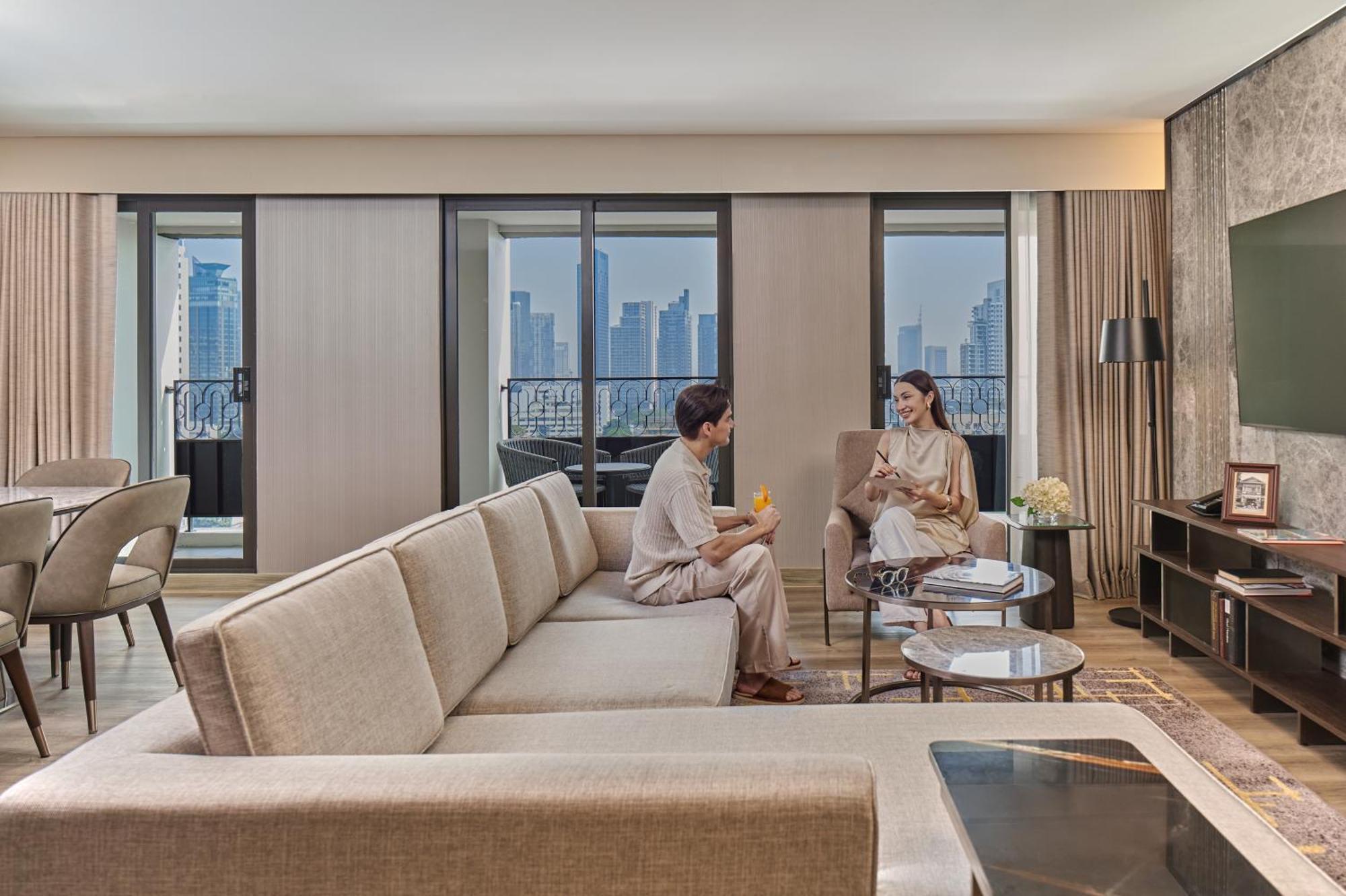 Marriott Executive Apartments, Bangkok Townhall Sukhumvit Экстерьер фото