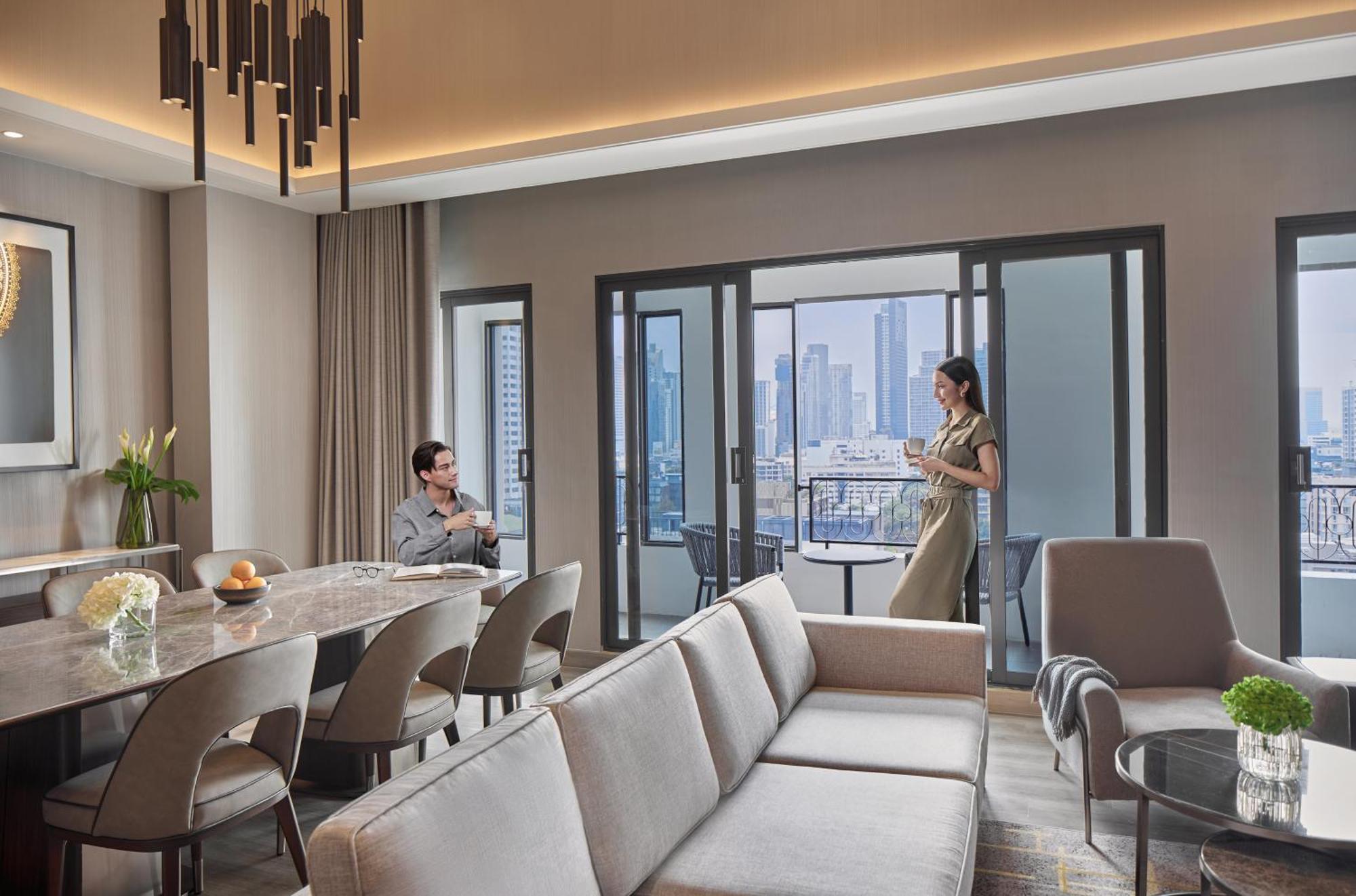 Marriott Executive Apartments, Bangkok Townhall Sukhumvit Экстерьер фото