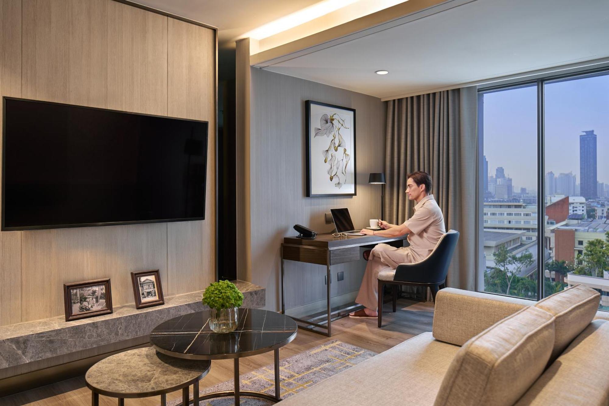 Marriott Executive Apartments, Bangkok Townhall Sukhumvit Экстерьер фото