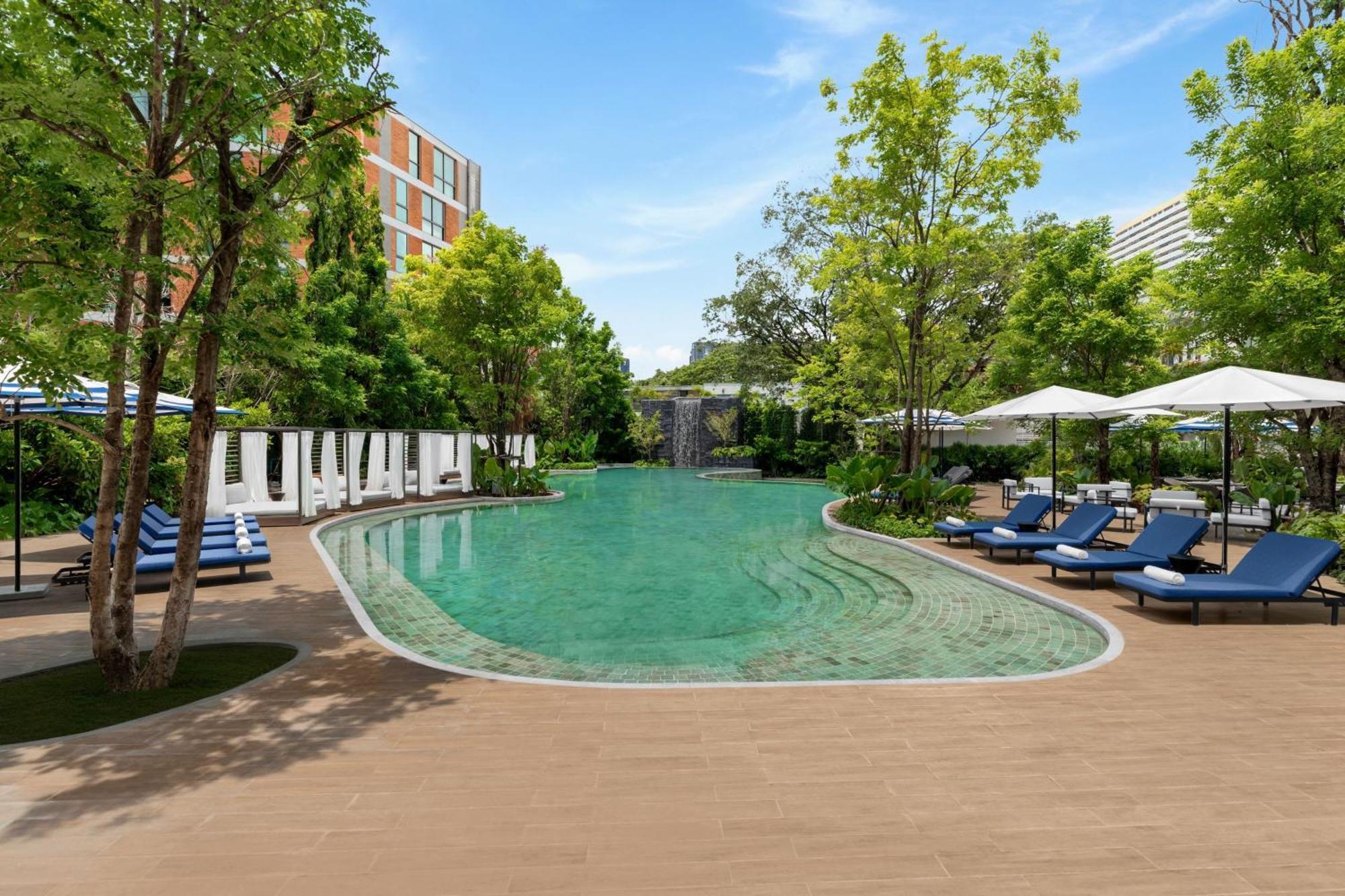 Marriott Executive Apartments, Bangkok Townhall Sukhumvit Экстерьер фото
